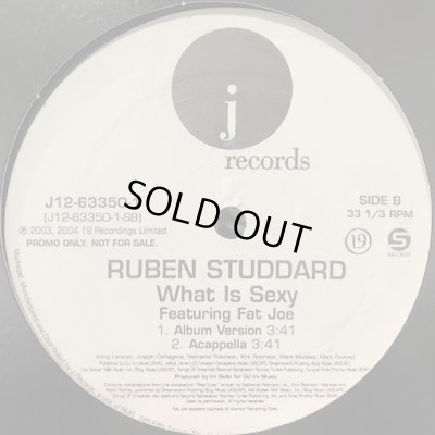 画像1: Ruben Studdard feat. Fat Joe - What Is Sexy (12'')