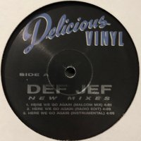 Def Jef - Here We Go Again (Malcom Mix) (12'')
