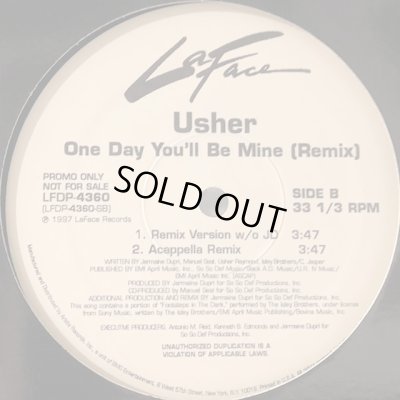 画像1: Usher - One Day You'll Be Mine (Remix) (12'')