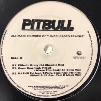 Pitbull - Ultimate Remixes Of ''Unreleased Tracks'' (inc. Hotel Room Service Final Mix 2009 etc...) (12'')