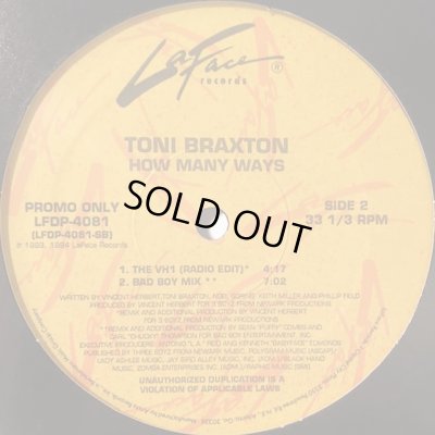 画像1: Toni Braxton - How Many Ways (inc. Album Version) (12'')