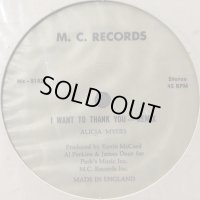 Alicia Myers - I Want To Thank You (Remix) (12'')