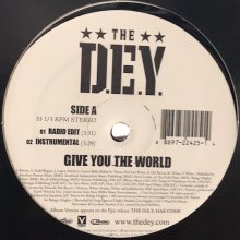 他の写真1: The D.E.Y. - Give You The World (12'')