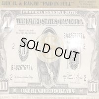 Eric B. & Rakim - Paid In Full (Seven Minutes Of Madness - The Coldcut Remix) (12'')
