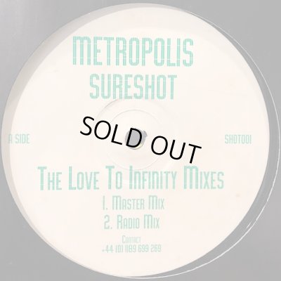 画像1: Metropolis - Sure Shot (Love To Infinity Remix) (b/w Release Me) (12'')