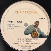 他の写真1: Chris Brown -  With You (EX Remix) (12'')