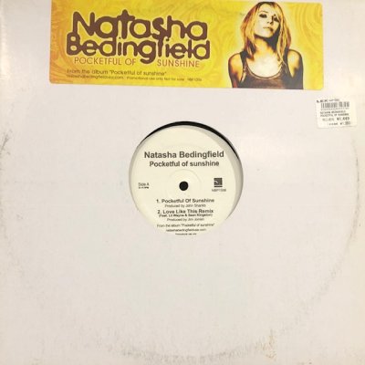 画像1: Natasha Bedingfield - Pocketful Of Sunshine (12'')