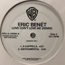 他の写真1: Eric Benét - Love Don't Love Me (Neptunes Remix) (12'')