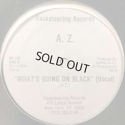 画像1: A.Z. - What's Going On Black (12'')