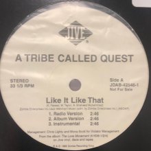 他の写真1: A Tribe Called Quest - Like It Like That (b/w Pad & Pen) (12'')