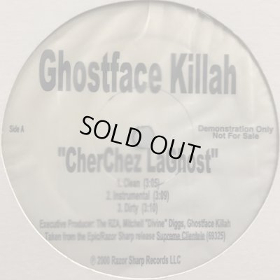 画像1: Ghostface Killah - CherChez LaGhost (b/w We Made It) (12'')