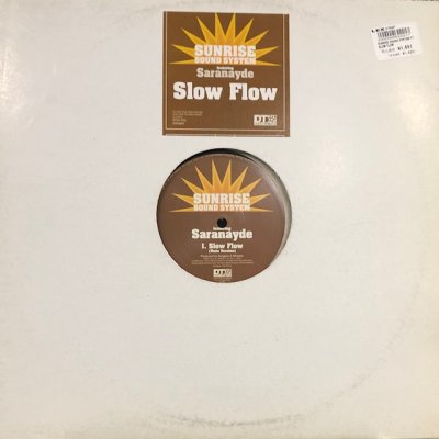 画像1: Sunrise Sound System feat. Saranayde - Slow Flow (12'')