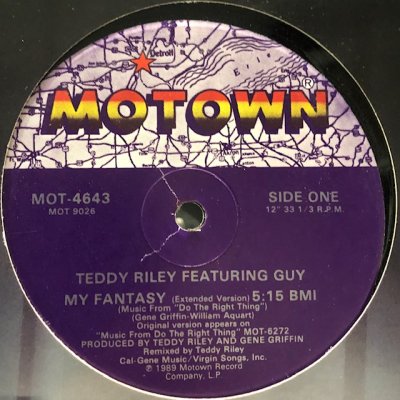 画像1: Teddy Riley feat. Guy - My Fantasy (12'')