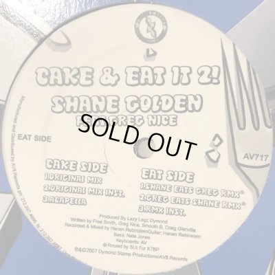 画像1: Shane Golden feat. Greg Nice - Cake & Eat It 2! (12'')