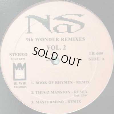 画像1: Nas - 9th Wonder Remixes Vol.2 (12'')