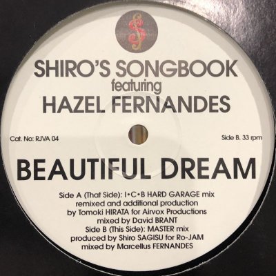 画像1: Shiro's Songbook feat. Hazel Fernandes - Beautiful Dreams (12'')
