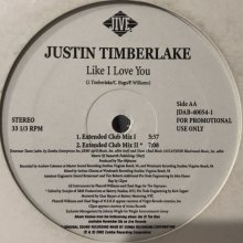 他の写真2: Justin Timberlake - Like I Love You (12'')