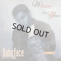 Babyface - When Can I See You (12'') (新品未開封！！)