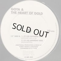 Gota & The Heart Of Gold feat. Carroll Thompson - It's So Different Here (12'')