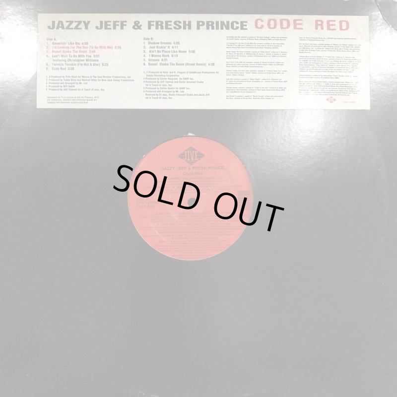 DJ Jazzy Jeff & The Fresh Prince - Code Red (inc. Somethin' Like