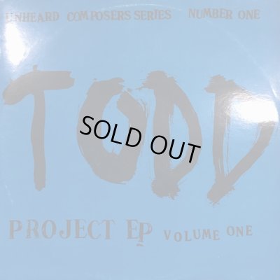 画像1: Todd Project - Todd Project EP Volume One (12'') (2nd Press)