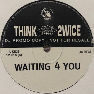 画像1: Think Twice - Waiting For You (12'') 