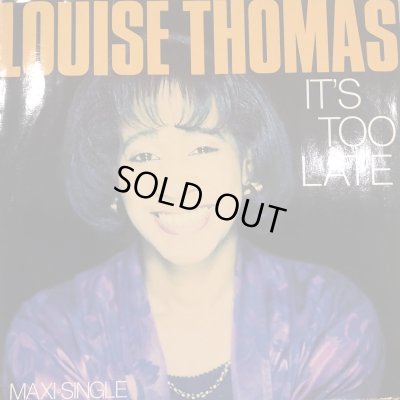 画像1: Louise Thomas - It's Too Late (12'')