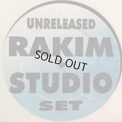 画像1: Rakim - Unreleased Studio Set (inc. Remember That and more) (12'')