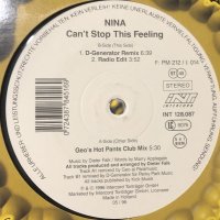 Nina - Can't Stop This Feeling (12'')
