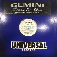 Gemini feat. MC Magic of NB Ridaz - Crazy For You (12'')