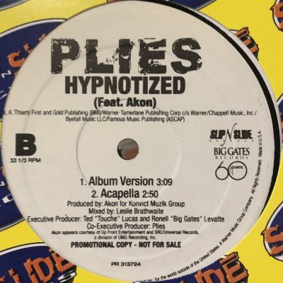 画像1: Plies feat. Akon - Hypnotized (12'')