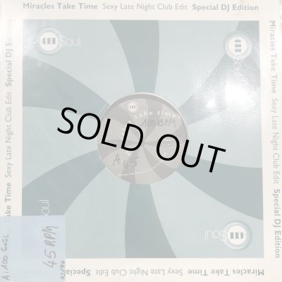 4 II Soul - Miracles Take Time (12'') (White) - FATMAN RECORDS