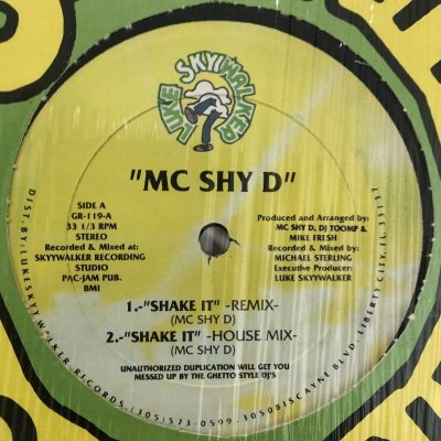 画像1: MC Shy D - Shake It (12" Remix) (12'')
