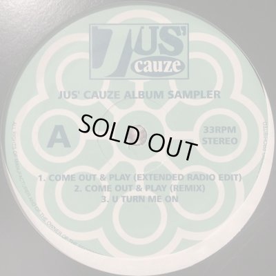 画像1: Jus' Cauze - Album Sampler (12'')