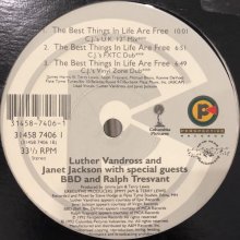他の写真1: Luther Vandross & Janet Jackson With Special Guests BBD & Ralph Tresvant - The Best Things In Life Are Free (12'')