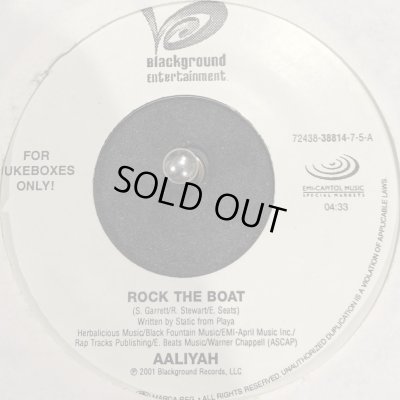 画像1: Aaliyah - Rock The Boat (b/w More Than A Woman) (7'')