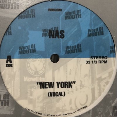 画像1: Nas - New York (12'')