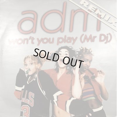 画像1: Adm - Won't You Play (Mr. DJ) (Remix) (12'') 