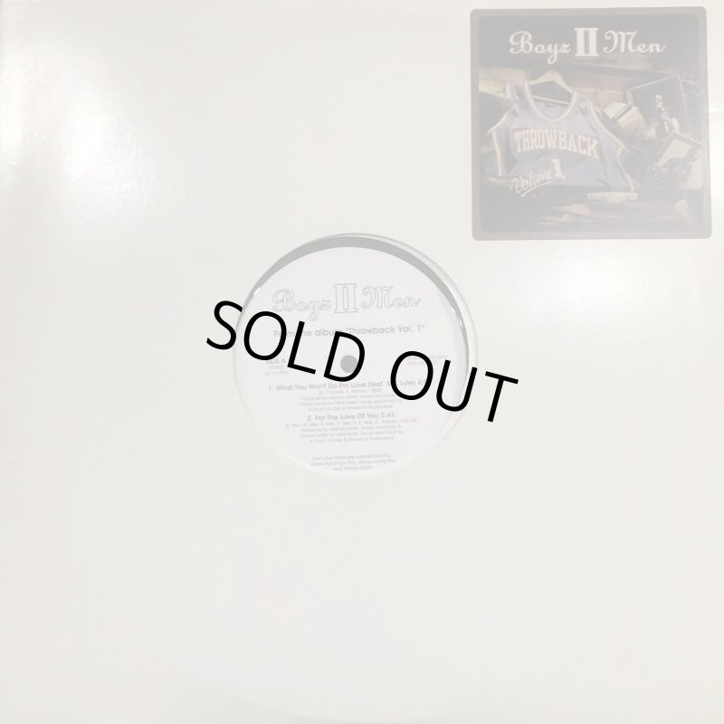 Boyz II Men - Throwback Sampler EP (inc. What You Won't Do