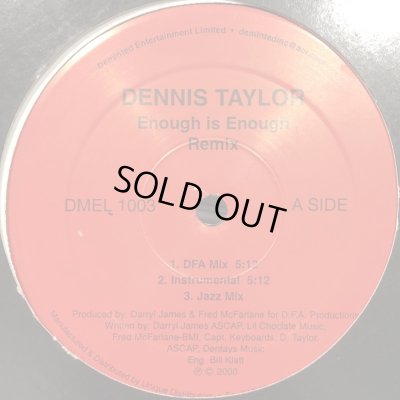 画像1: Dennis Taylor - Enough Is Enough (Jazz Mix) (12'')