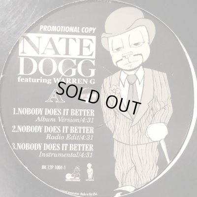 画像1: Nate Dogg feat. Warren G - Nobody Does It Better (12'')