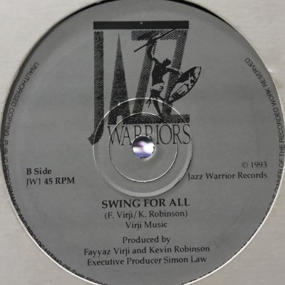 画像1: Jazz Warriors - Swing For All (12'')