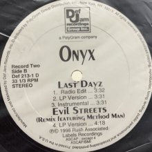 他の写真3: Onyx - Shut 'Em Down, Raze It Up, Throw Ya Gunz, Shifftee, Last Dayz, Evil Streets (12''×2)