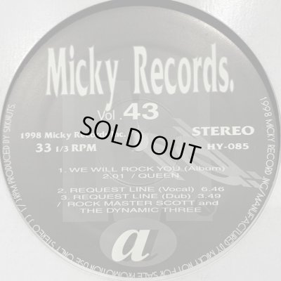 画像1: V.A. - Micky Record Vol.43 (inc. Queen - We Will Rock You etc) (12'')