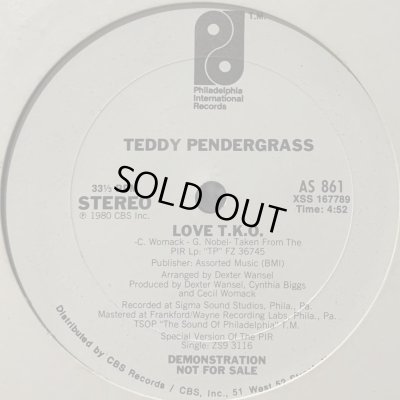 画像1: Teddy Pendergrass - Love T.K.O. (12'') (コンディションの為特価！！)