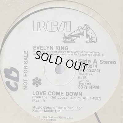画像1: Evelyn King - Love Come Down (12'') (コンディションの為特価！！)