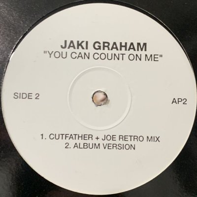 画像1: Jaki Graham - You Can Count On Me (Cutfather + Joe Retro Mix & Album Version) (12'')