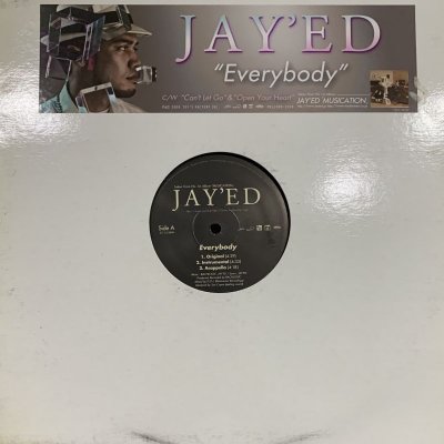 画像1: Jay'ed - Everybody (b/w Can't Let Go & Open Your Heart) (12'')