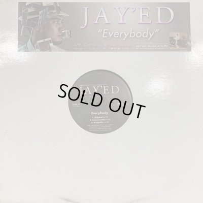 画像1: Jay'ed - Everybody (b/w Can't Let Go & Open Your Heart) (12'')
