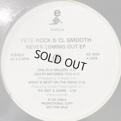 画像1: Pete Rock & CL Smooth - Never Coming Out EP (inc. One In A Million etc...) (12'')